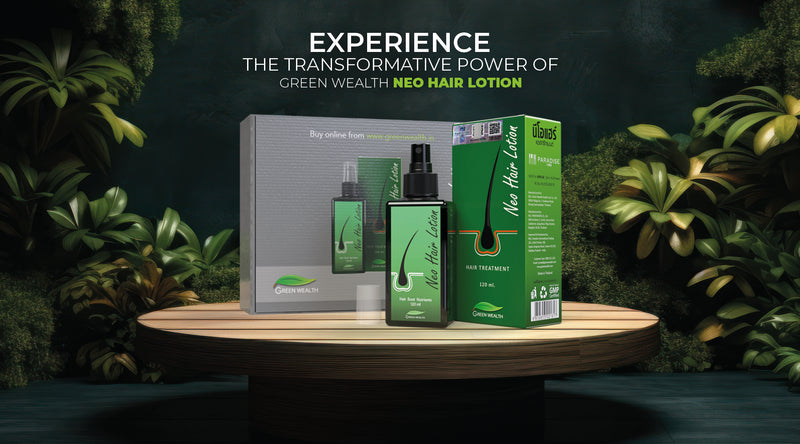 GREEN WEALTH - NEO HAIR LOTION 120ML - Rr308